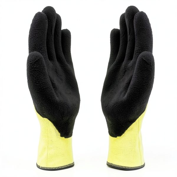 LOCCEF Winter Work Gloves Latex Coated Unisex Cold Weather-5