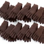 Midwest Gloves Brown Jersey Work Gloves Large Pack of 12-0