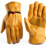 Wells Lamont Leather Work Gloves Saddletan Abrasion-0
