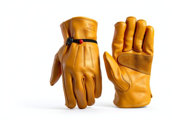Wells Lamont Leather Work Gloves Saddletan Abrasion-1