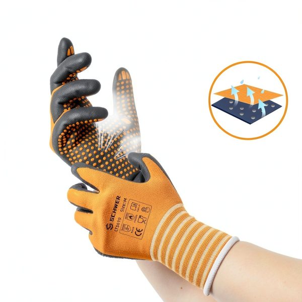Schwer Nitrile Work Gloves Touchscreen Durable Multi-Purpose-2