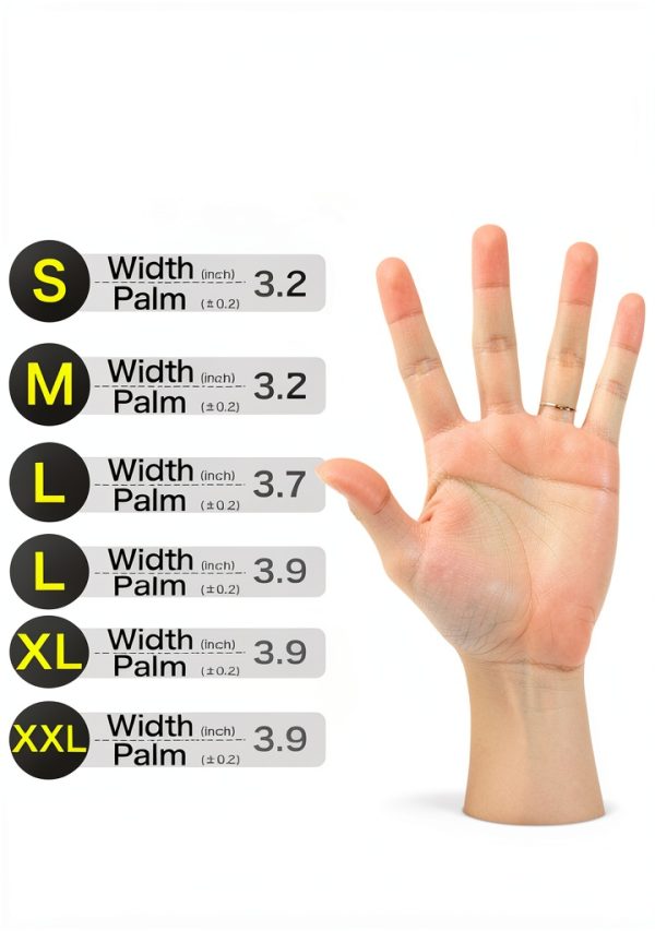 LOCCEF Winter Work Gloves Latex Coated Unisex Cold Weather-4