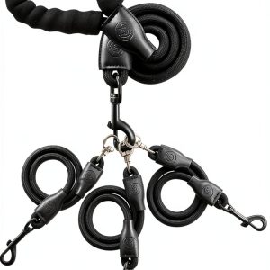 Dog Double Leash Mengbei 3in1 Nylon Design-0