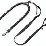 Dog Double Leash iYoPets Nylon Bungee Design-0