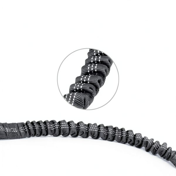 Dog Double Leash iYoPets Nylon Bungee Design-5