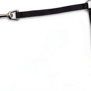 PetEdge Double Dog Leash Black Nylon TP814 12 17-0