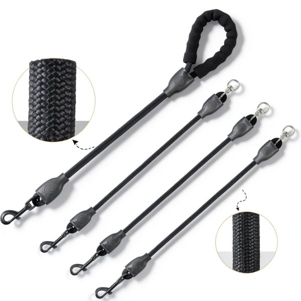 Dog Double Leash Mengbei 3in1 Nylon Design-5