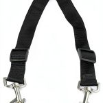 STGOOD Double Dog Leash Coupler Adjustable Nylon Swivel 15-20 Inch-0