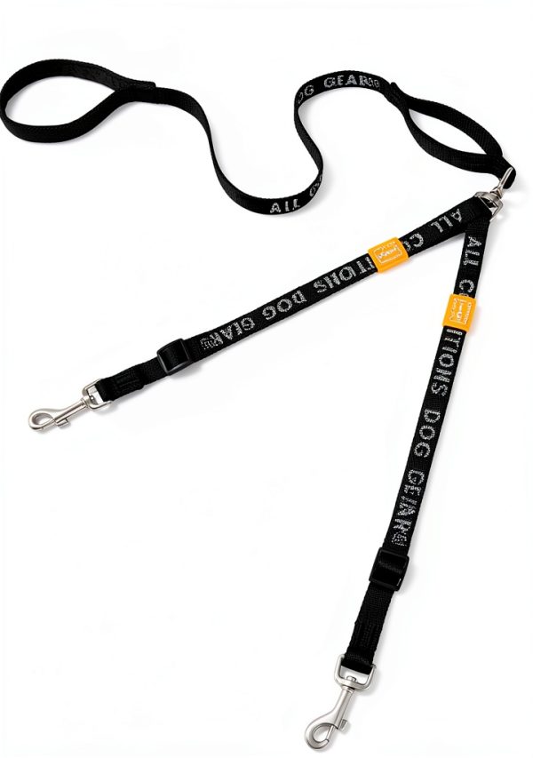 HowGo Dual Dog Leash 2‑Dog Slip Leash with Rotating Handles-0