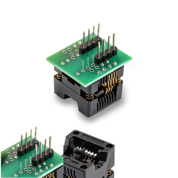 SOIC8 SOP8 to DIP8 IC Programmer Socket Adapter 4pcs by QIYQTIG-1