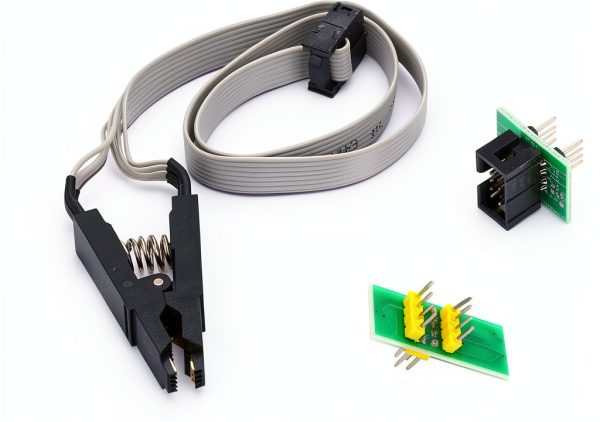 IC Test Clips Socket Adapter SOIC8 SOP8 Flash Chip with Cable Walfront-1