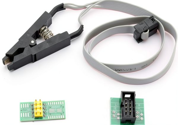 IC Test Clips Socket Adapter SOIC8 SOP8 Flash Chip with Cable Walfront-7