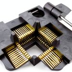 IC51-0444-467 10x10mm 0.8mm Pitch QFP44 Socket by XYG for MCU Burn-in-0