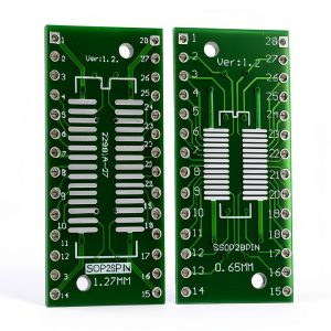 Bolsen 20PCS SO/SSOP/SOIC/MSOP SOP28 IC Adapter Socket Plate PCB-0