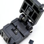 XYG 32QN40TS24040 4x4mm Pitch 0.4 QFN32 Test Adapter Socket-0