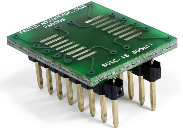 Proto-Advantage PA0006 SOIC-16 to DIP-16 Adapter 1.27mm Pitch-0