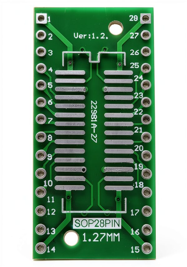 Bolsen 20PCS SO/SSOP/SOIC/MSOP SOP28 IC Adapter Socket Plate PCB-3