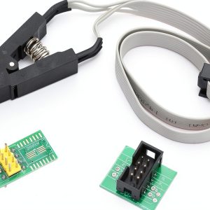 HiLetgo SOIC8 SOP8 Flash Chip Test Clip Adapter 150MIL 205MIL for BIOS-0