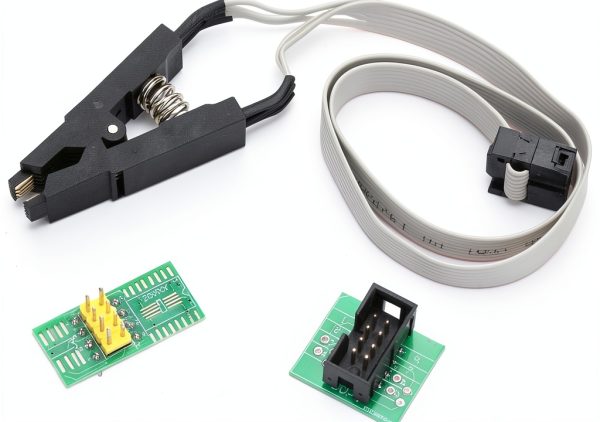 HiLetgo SOIC8 SOP8 Flash Chip Test Clip Adapter 150MIL 205MIL for BIOS-0